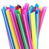 трубочка для bubble tea 20 см, кольорові трубочки для напоїв, пластикова трубочка для bubble tea, трубочка для фруктових додатків, довга трубочка для напоїв, трубочка для желе та напоїв, яскрава трубочка для bubble tea